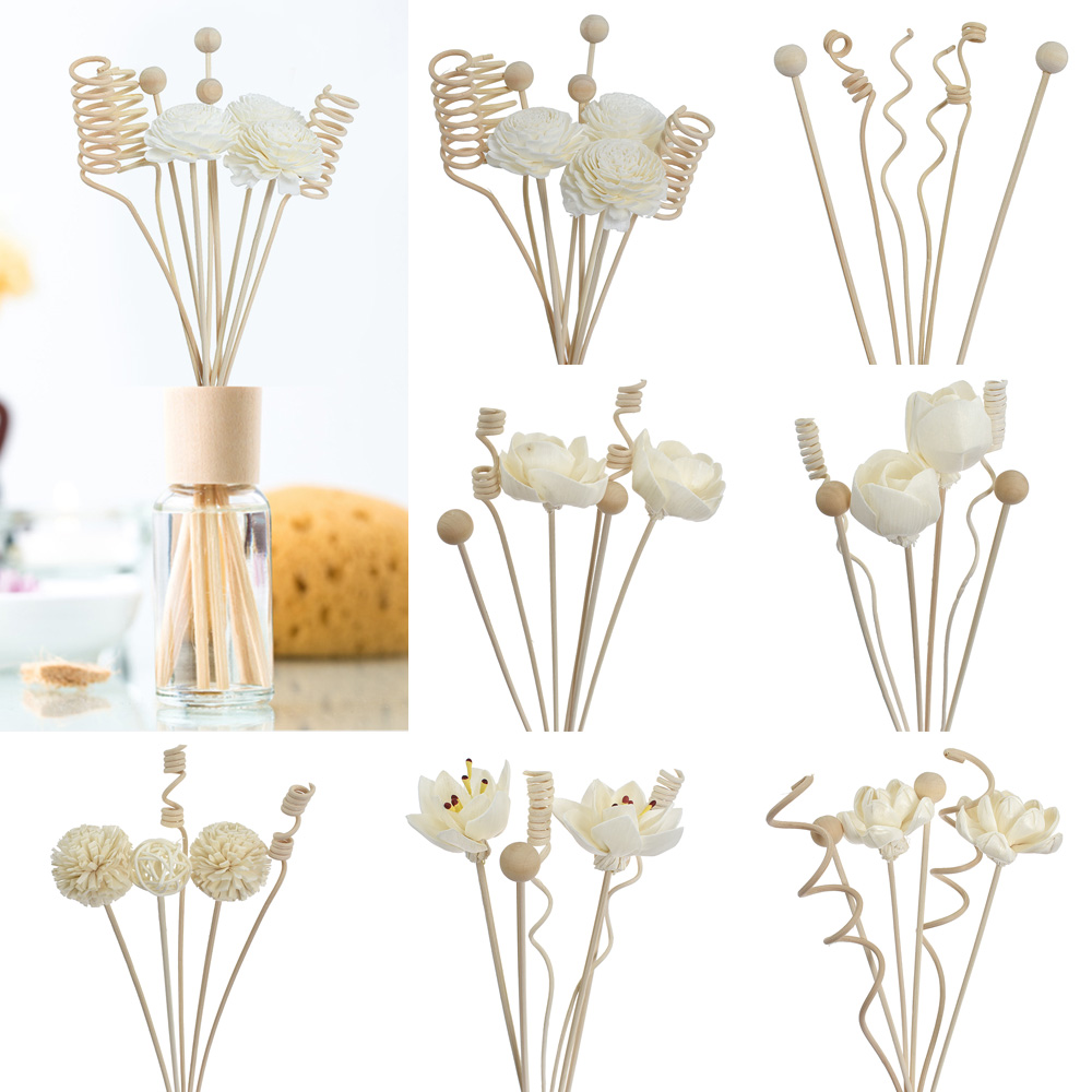 Reed Diffuser Set - 6 adet/8 adet/9 adet yapay çiçek