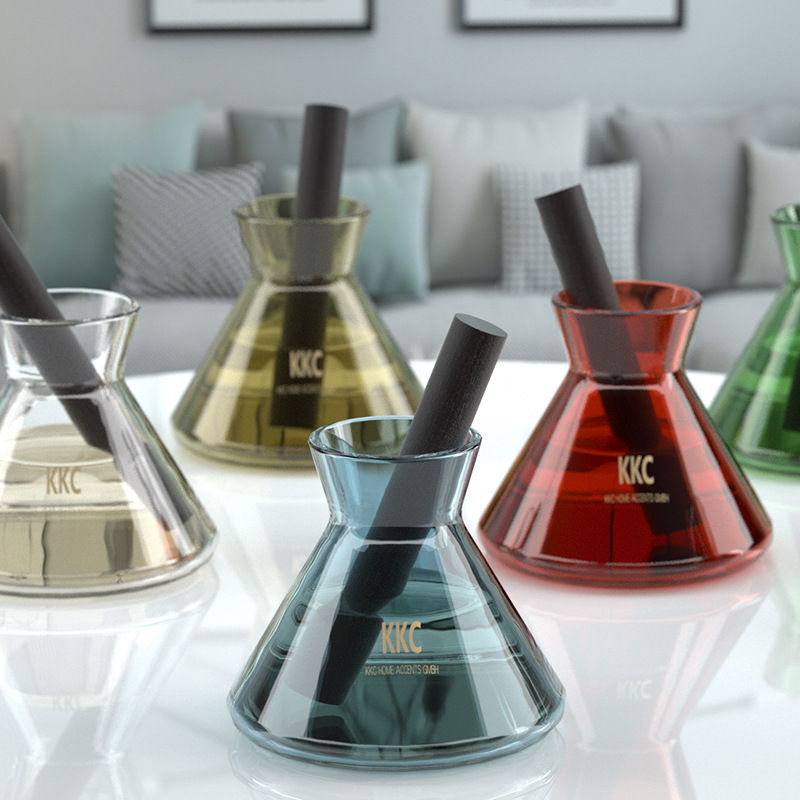 Reed Diffuser Set - 10 adet D10mm Siyah Fiber Çubuklar