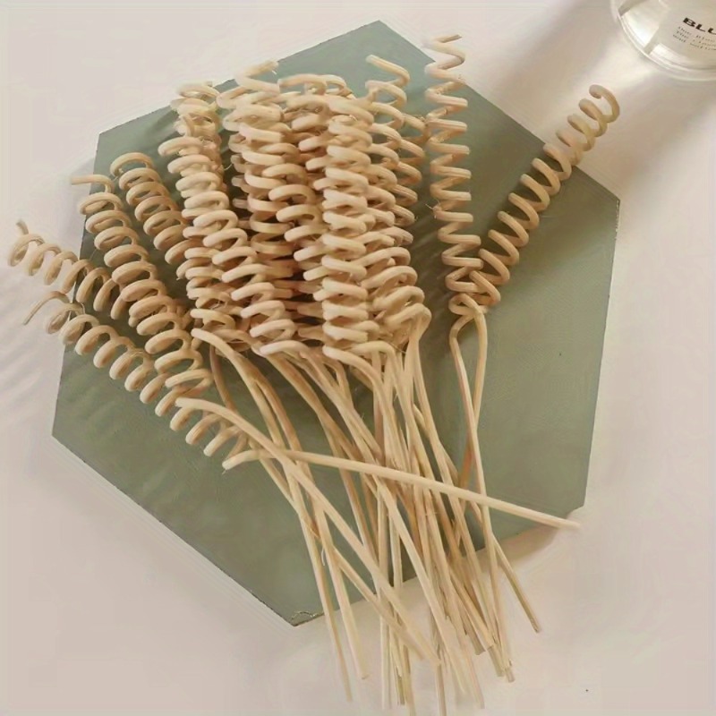 Reed Diffuser Set - 10 adet Bitki Kavisli Rattan Çubukları