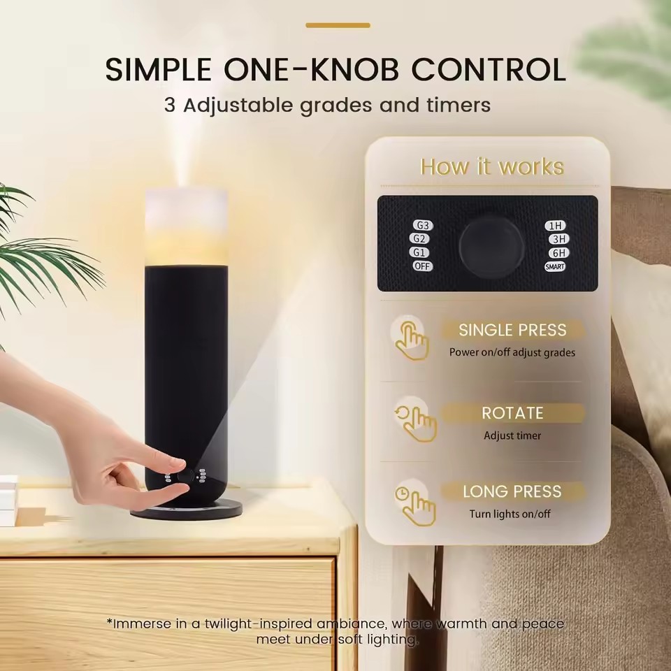 Home Fragrance Electric Diffuser - Oda Kokusu Difüzörü 165m³'e Kadar Kapsama