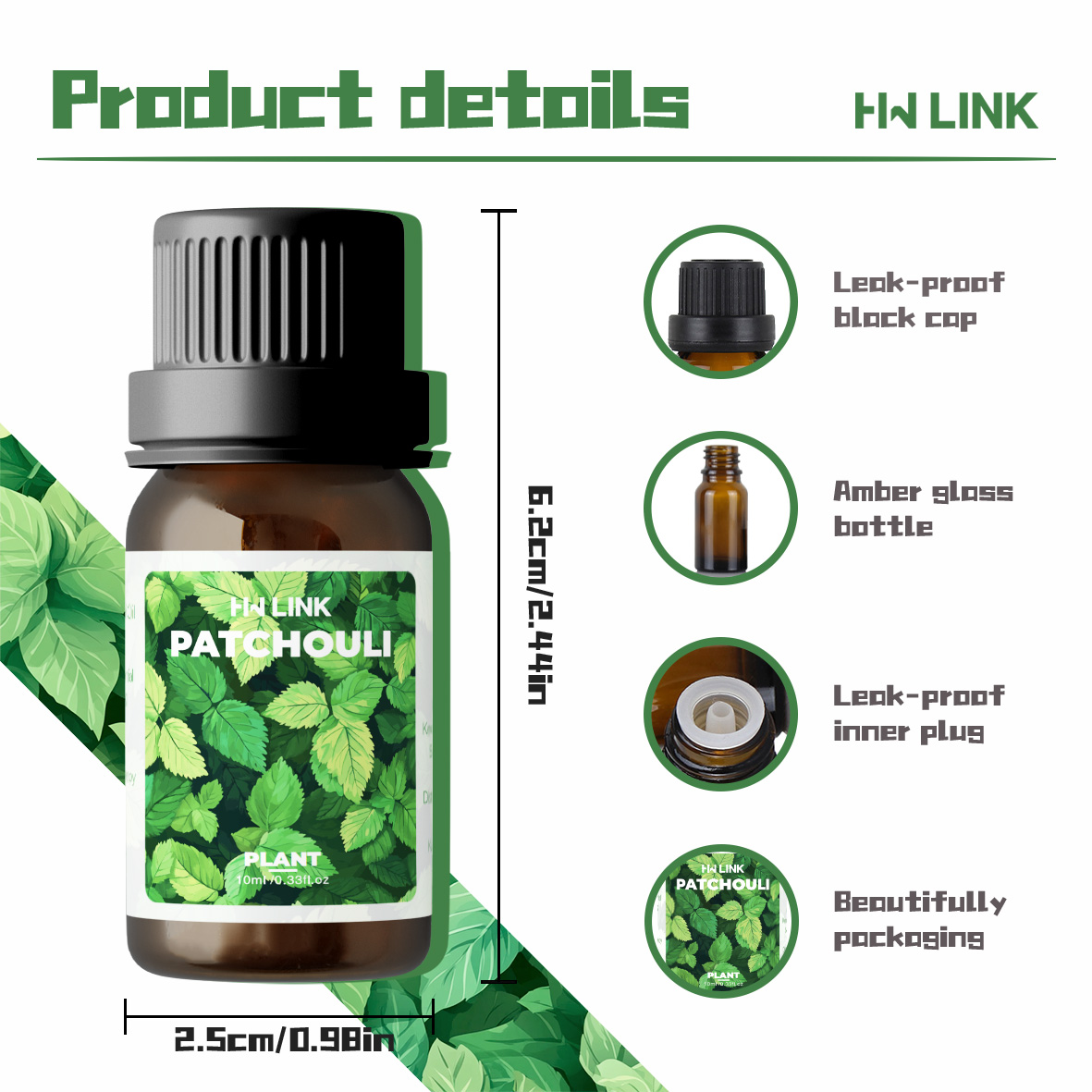 10ml Paçuli Esansiyel Yağı, Ev - Home Fragrance Oil Diffuser incelemesi ve fiyatı