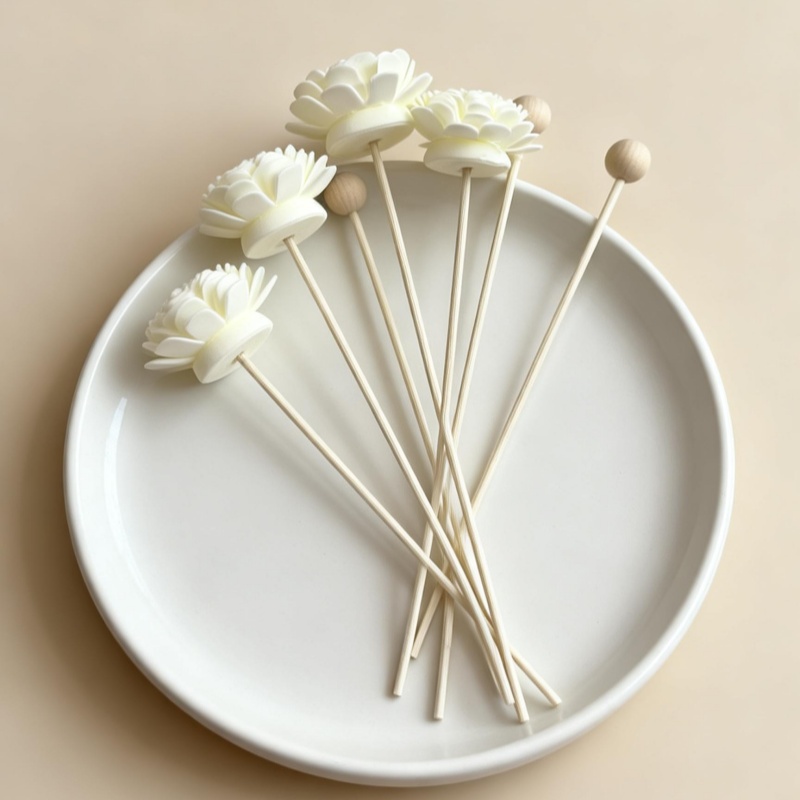 10 adet yapay çiçek Rattan kam - Reed Diffuser Set incelemesi ve fiyatı